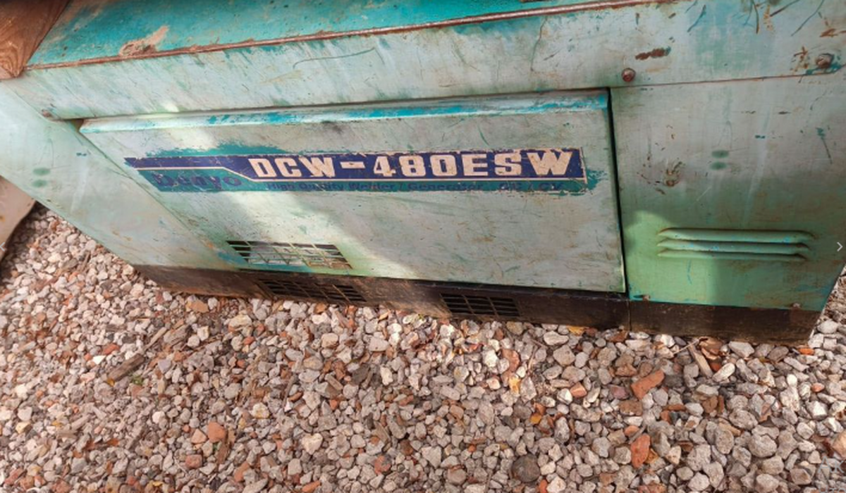 Сварочный агрегат DENYO DCW-480ESW, б/у