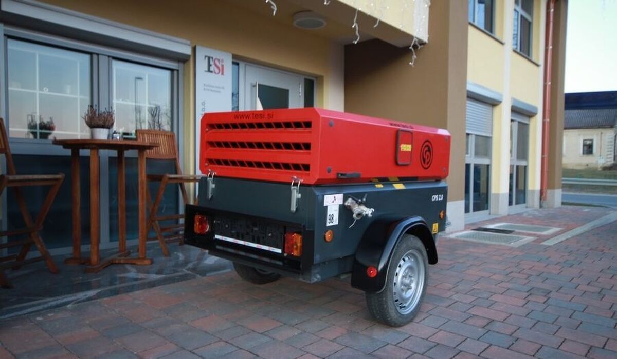 Дизельный компрессор Chicago Pneumatic CPS 5,5, 5.3 м3/мин, 7 бар, б/у