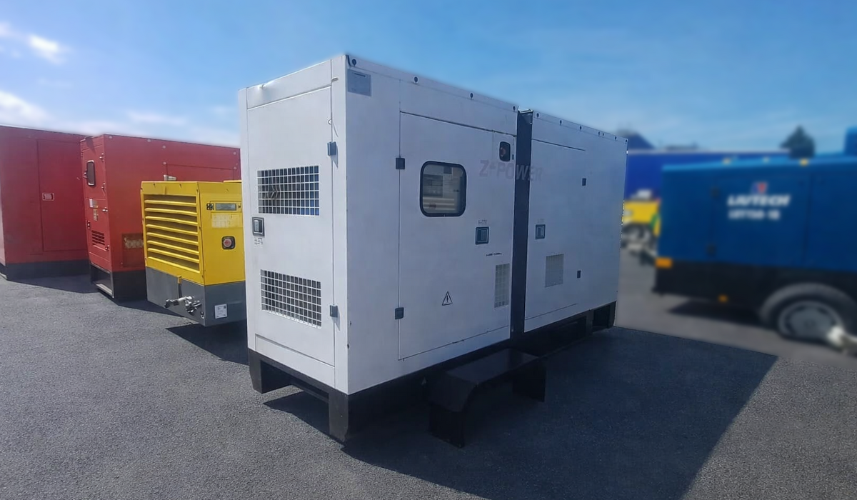 Дизельный генератор Z-POWER ZP165P, 120 кВт, б/у